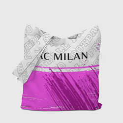 Сумка-шопер AC Milan pro football посередине, цвет: 3D-принт