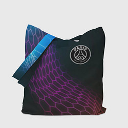 Сумка-шопер PSG футбольная сетка, цвет: 3D-принт