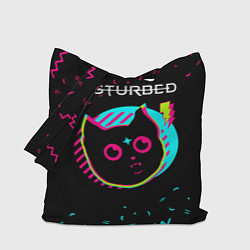 Сумка-шопер Disturbed - rock star cat, цвет: 3D-принт
