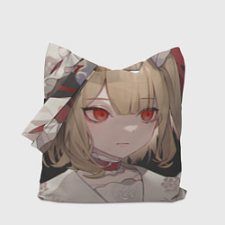 Сумка-шопер Touhou Project Flandre милая, цвет: 3D-принт