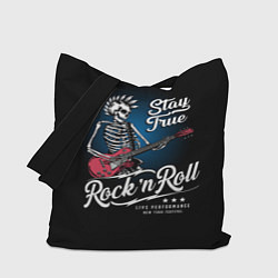 Сумка-шоппер Rock and roll - punk