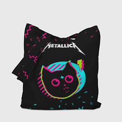 Сумка-шопер Metallica - rock star cat, цвет: 3D-принт