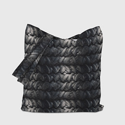 Сумка-шоппер Ретро коричневая броня