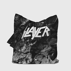 Сумка-шопер Slayer black graphite, цвет: 3D-принт