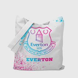 Сумка-шопер Everton neon gradient style, цвет: 3D-принт