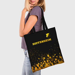 Сумка-шопер Hoffenheim - gold gradient посередине, цвет: 3D-принт — фото 2