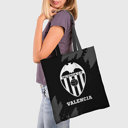 Сумка-шопер Valencia sport на темном фоне, цвет: 3D-принт — фото 2