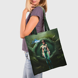 Сумка-шопер Stellar Blade Eve girl, цвет: 3D-принт — фото 2