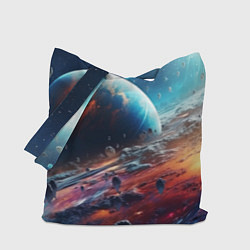 Сумка-шоппер Космос фантастическая планета