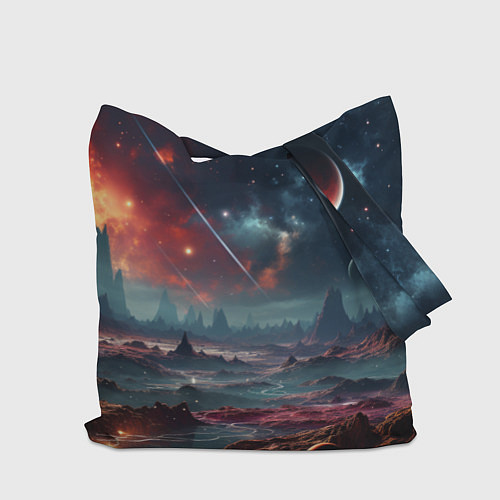 Сумка-шоппер Фантастическая планета / 3D-принт – фото 2