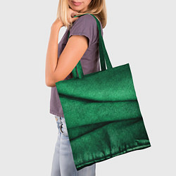 Сумка-шопер Зеленая джинса, цвет: 3D-принт — фото 2