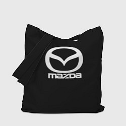 Сумка-шоппер Mazda logo white