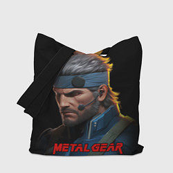 Сумка-шопер Веном Снейк из игры Metal gear, цвет: 3D-принт