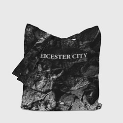 Сумка-шопер Leicester City black graphite, цвет: 3D-принт