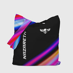 Сумка-шопер Nazareth neon rock lights, цвет: 3D-принт