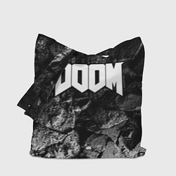 Сумка-шоппер Doom black graphite