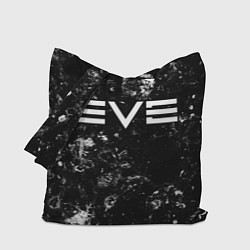 Сумка-шопер EVE black ice, цвет: 3D-принт