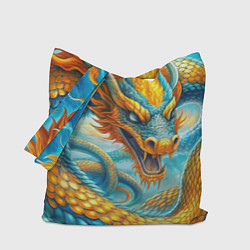 Сумка-шопер Огромная змея, цвет: 3D-принт