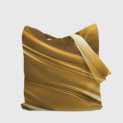 Сумка-шоппер Золотой сплав абстрактная текстура / 3D-принт – фото 2