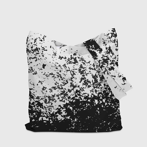 Сумка-шоппер Ghost of Tsushima black and white / 3D-принт – фото 2