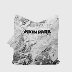 Сумка-шопер Linkin Park white graphite, цвет: 3D-принт