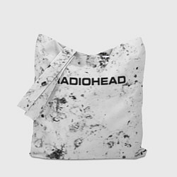 Сумка-шопер Radiohead dirty ice, цвет: 3D-принт