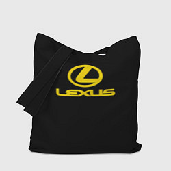 Сумка-шоппер Lexus yellow logo