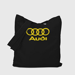 Сумка-шоппер Audi logo yellow