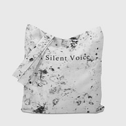 Сумка-шопер A Silent Voice dirty ice, цвет: 3D-принт