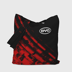 Сумка-шопер BYD sport grunge, цвет: 3D-принт