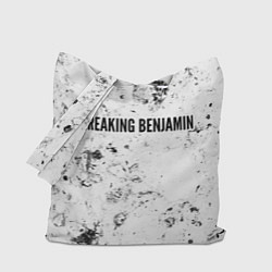 Сумка-шопер Breaking Benjamin dirty ice, цвет: 3D-принт