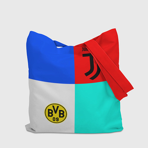 Сумка-шоппер Juventus x Borussia / 3D-принт – фото 2