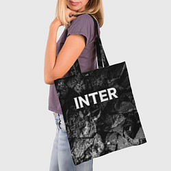 Сумка-шопер Inter black graphite, цвет: 3D-принт — фото 2