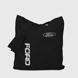 Сумка-шоппер Ford logo white steel