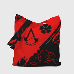 Сумка-шопер Assassins Creed logo clewer, цвет: 3D-принт