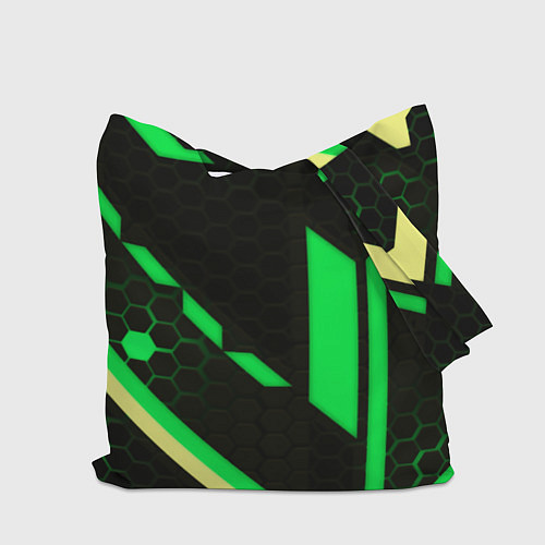 Сумка-шоппер Dead by daylight geometry pattern / 3D-принт – фото 2