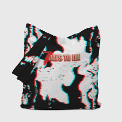 Сумка-шоппер 7 Days to die glitch fire