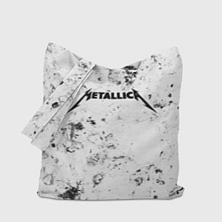 Сумка-шопер Metallica dirty ice, цвет: 3D-принт