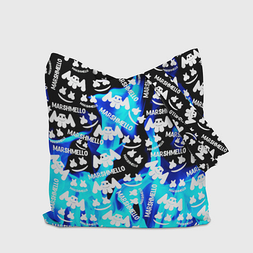 Сумка-шоппер Marshmello fire / 3D-принт – фото 2