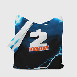 Сумка-шопер Payday 2 storm, цвет: 3D-принт