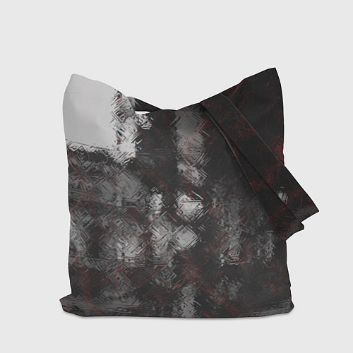 Сумка-шоппер Татуированная брюнетка / 3D-принт – фото 2