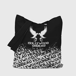 Сумка-шопер Hollywood Undead band, цвет: 3D-принт