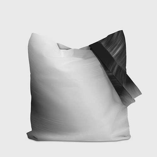 Сумка-шоппер Half-Life glitch на светлом фоне по-центру / 3D-принт – фото 2