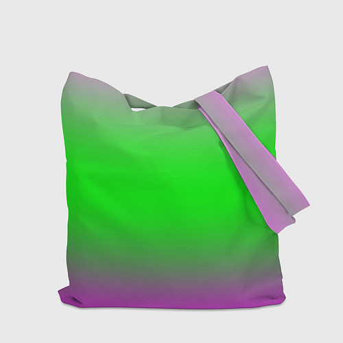 Сумка-шоппер Градиент текстура / 3D-принт – фото 2