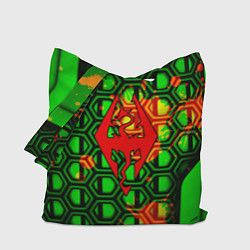 Сумка-шопер The Elder Scrolls game, цвет: 3D-принт