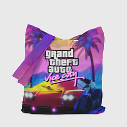 Сумка-шоппер Vice city retro wave Lambo