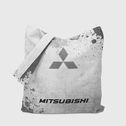 Сумка-шопер Mitsubishi - white gradient по-центру, цвет: 3D-принт