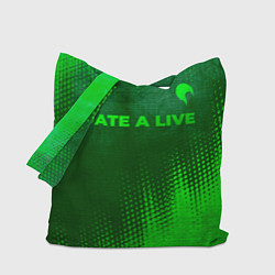 Сумка-шоппер Date A Live - green gradient посередине