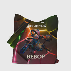 Сумка-шопер Deadlock Bebop неоновые плиты, цвет: 3D-принт