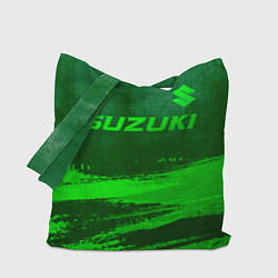 Сумка-шоппер Suzuki - green gradient посередине